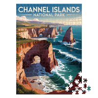 Thumbnail for Channel Islands National Park 500 piece puzzle by MakeYourPuzzles