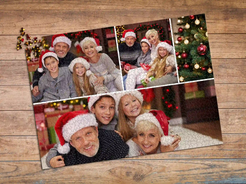 Birthday Collage Photo Puzzle Family
