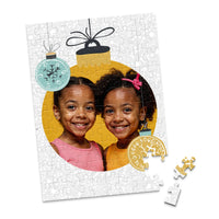 Christmas Bauble Frame Photo Puzzle - 100 piece