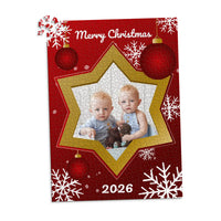 Christmas Gold Star Photo Puzzle - 1000 piece