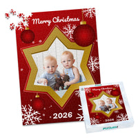 Christmas Gold Star Photo Puzzle - 500 piece and box