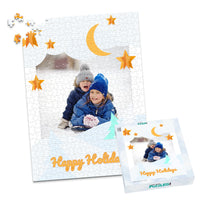 Christmas Moon Stars Photo Puzzle - 500 piece and box
