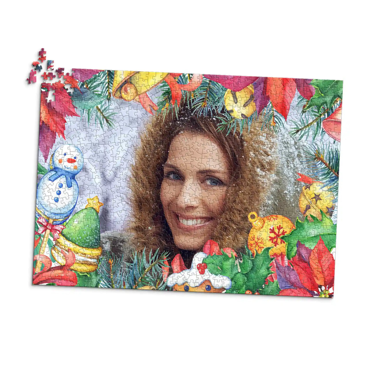 Christmas Ornaments Photo Puzzle - 1000 piece