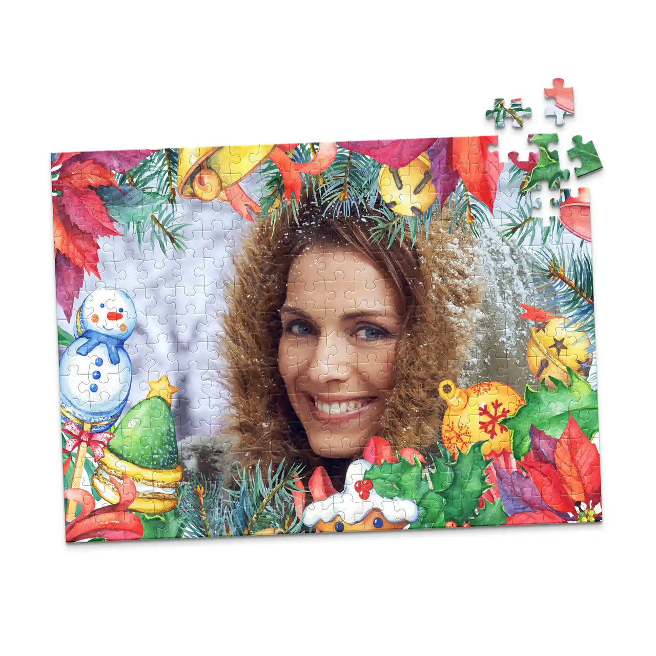 Christmas Ornaments Photo Puzzle - 252 piece