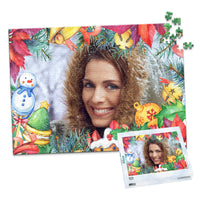 Christmas Ornaments Photo Puzzle - 500 piece and box