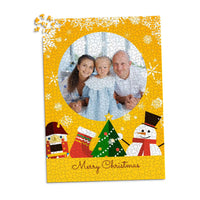 Christmas Snowman Nutcracker Photo Puzzle - 1000 piece