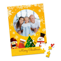 Christmas Snowman Nutcracker Photo Puzzle - 100 piece
