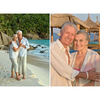 2 Collage Classic Photo Puzzle – Landscape