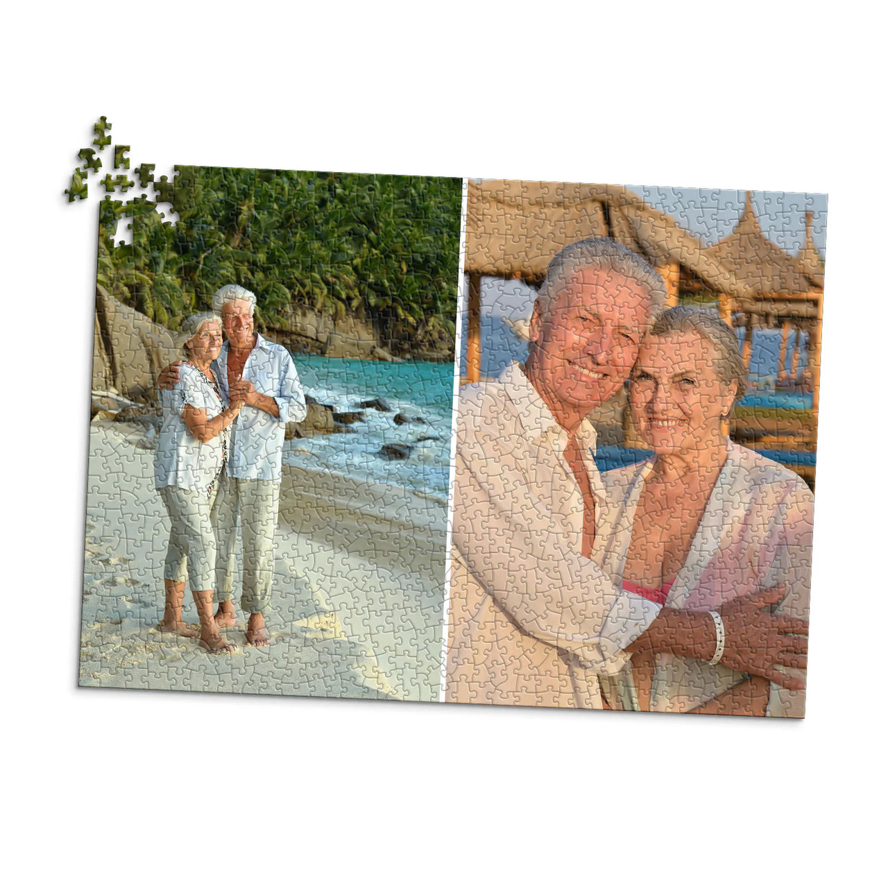 2 Collage Classic Photo Puzzle – Landscape - 1000 piece