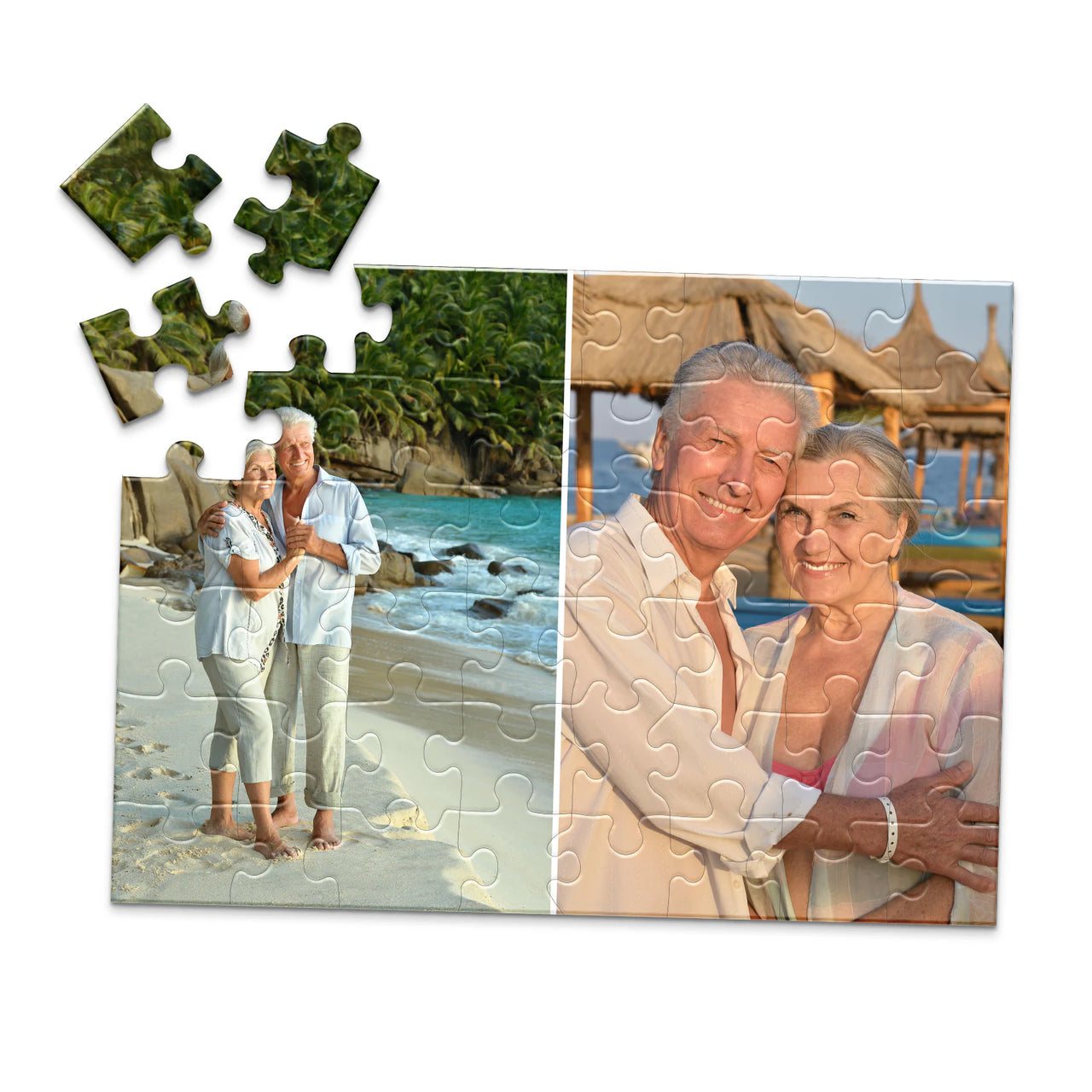 2 Collage Classic Photo Puzzle – Landscape - 48 piece