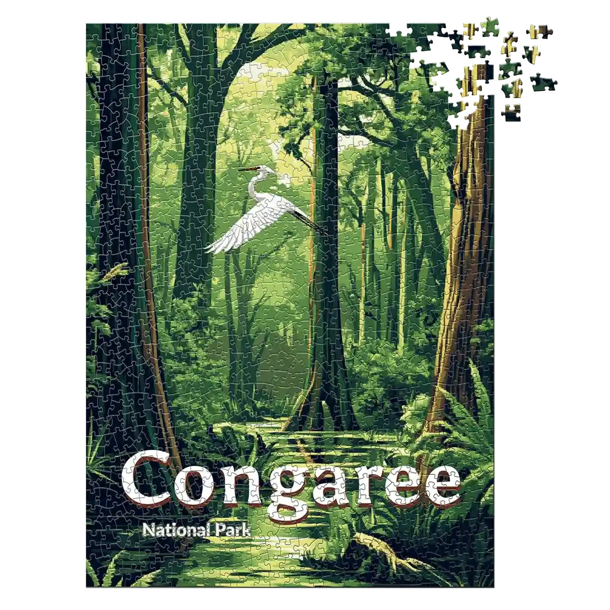 Congaree National Park 1000 piece puzzle by MakeYourPuzzles