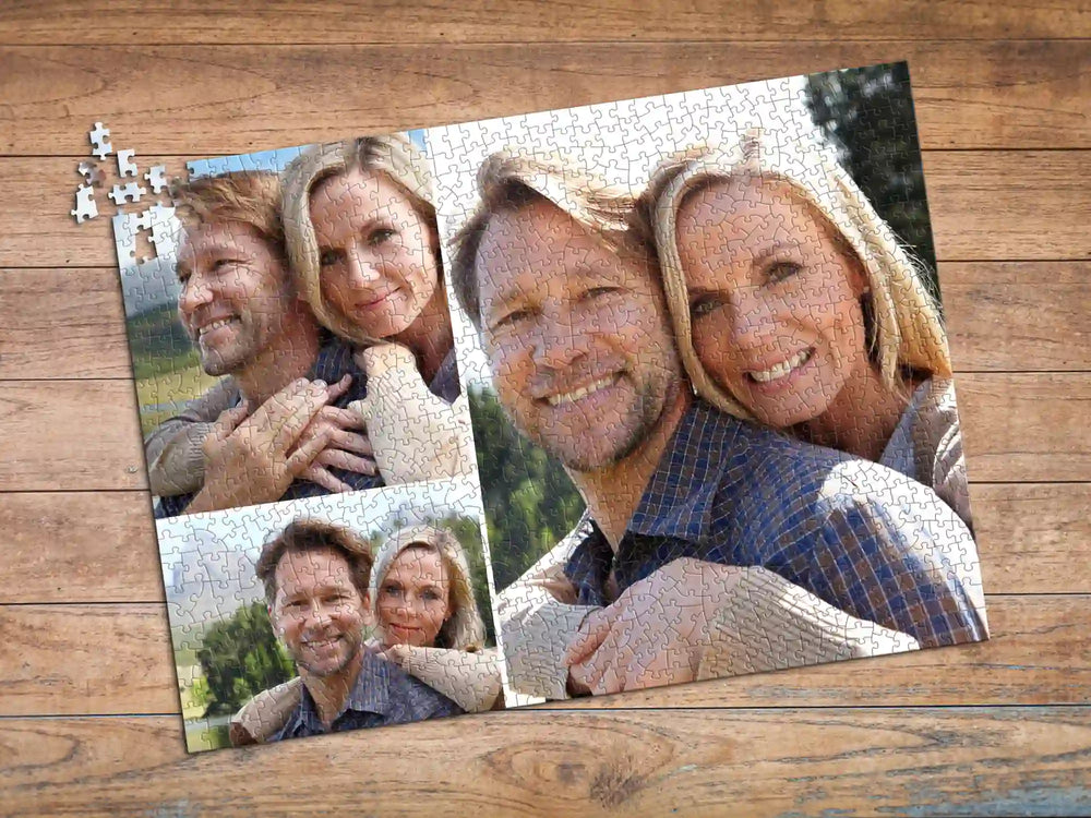 Birthday Photo Puzzle Portrait