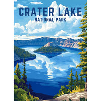 Thumbnail for Crater Lake National Park Puzzle by MakeYourPuzzles
