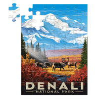 Thumbnail for Denali National Park Caribou 48 piece puzzle by MakeYourPuzzles