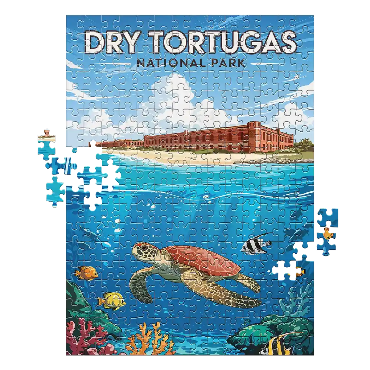 Dry Tortugas National Park 252 piece puzzle by MakeYourPuzzles