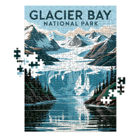 Thumbnail for Galcier Bay National Park 252 piece puzzle by MakeYourPuzzles