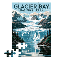 Thumbnail for Galcier Bay National Park 48 piece puzzle by MakeYourPuzzles