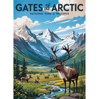 Thumbnail for Gates Of The Arctic National Park Puzzle by MakeYourPuzzles