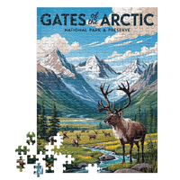 Thumbnail for Gates of the Artic National Park 252 piece puzzle by MakeYourPuzzles