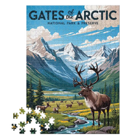Thumbnail for Gates of the Artic National Park 500 piece puzzle by MakeYourPuzzles