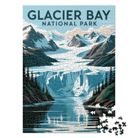 Thumbnail for Galcier Bay National Park 1000 piece puzzle by MakeYourPuzzles