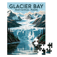 Thumbnail for Galcier Bay National Park 100 piece puzzle by MakeYourPuzzles