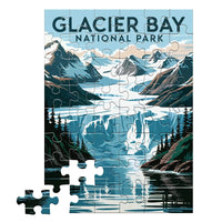 Thumbnail for Galcier Bay National Park 48 piece puzzle by MakeYourPuzzles