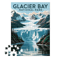 Thumbnail for Galcier Bay National Park 500 piece puzzle by MakeYourPuzzles