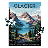 Thumbnail for Glacier National Park 252 piece puzzle by MakeYourPuzzles