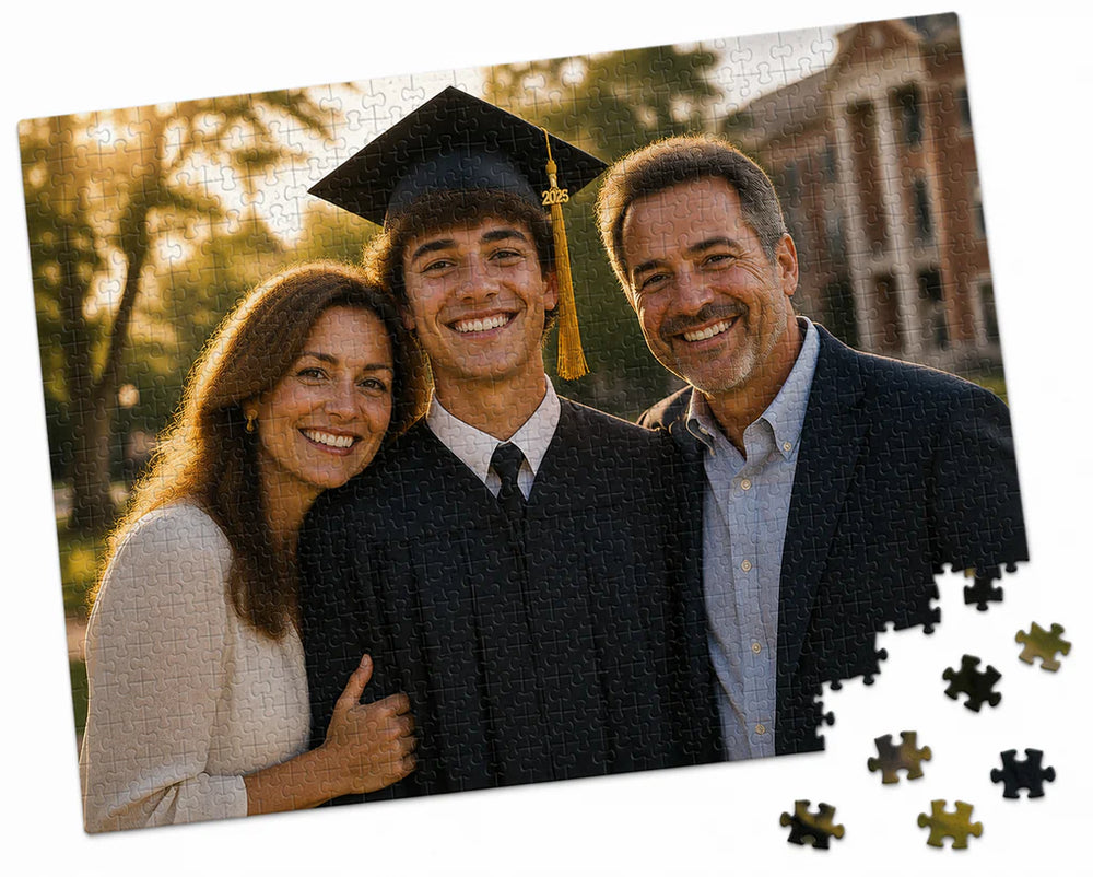 1000 Piece Puzzle for Graduation