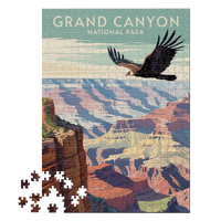 Thumbnail for Grand Canyon National Park Condor 500 piece puzzle by MakeYourPuzzles