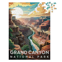 Thumbnail for Grand Canyon National Park Sunset 1000 piece puzzle by MakeYourPuzzles