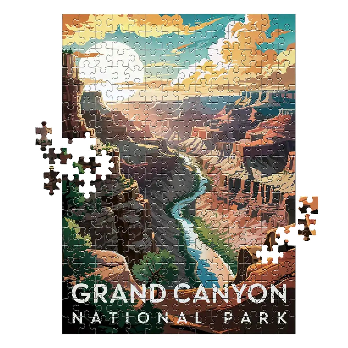 Grand Canyon National Park Sunset 252 piece puzzle by MakeYourPuzzles