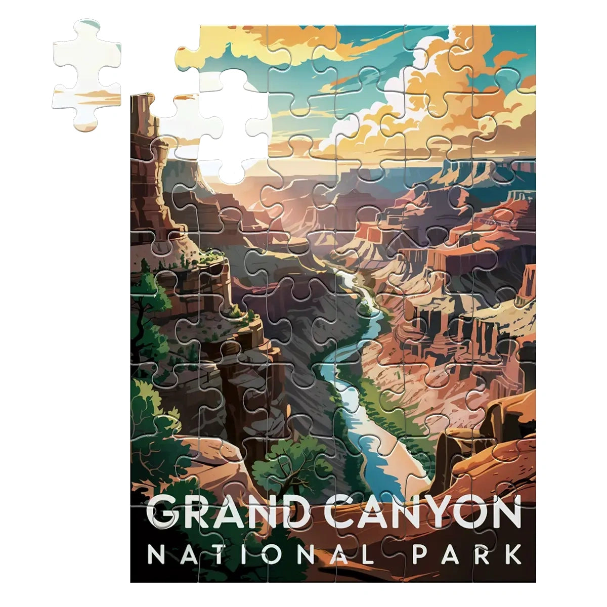 Grand Canyon National Park Sunset 48 piece puzzle by MakeYourPuzzles
