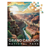 Thumbnail for Grand Canyon National Park Sunset 500 piece puzzle by MakeYourPuzzles