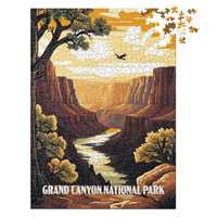 Thumbnail for Grand Canyon National Park Vista 1000 piece puzzle by MakeYourPuzzles