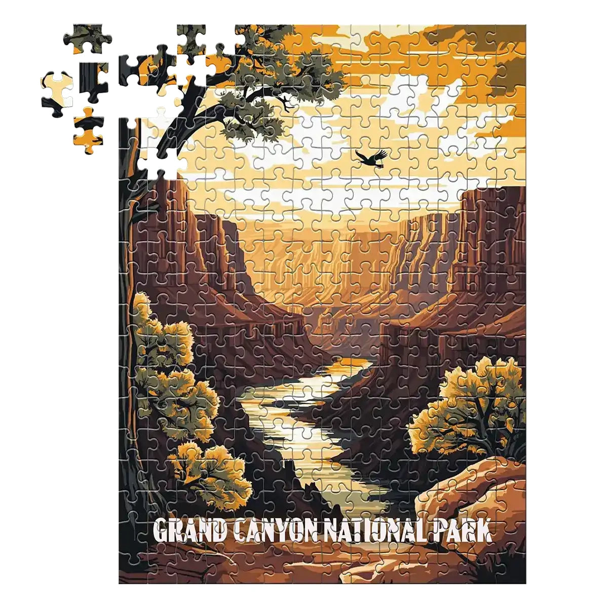 Grand Canyon National Park Vista 252 piece puzzle by MakeYourPuzzles