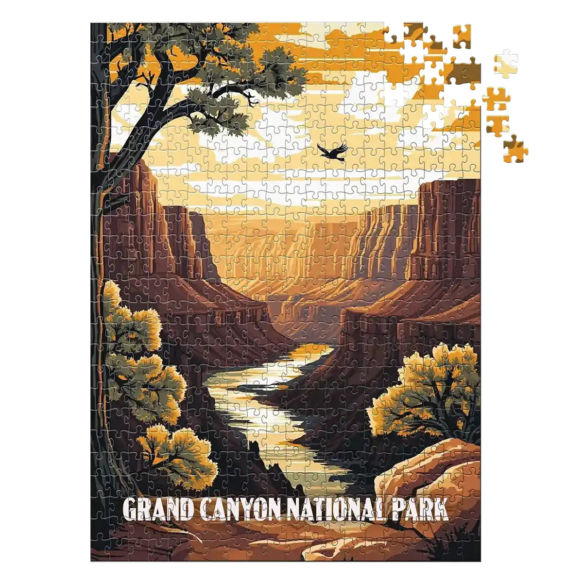 Grand Canyon National Park Vista 500 piece puzzle by MakeYourPuzzles