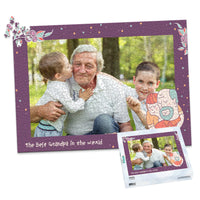 Grandparents Grandfathers Photo Puzzle - 1000 piece and box