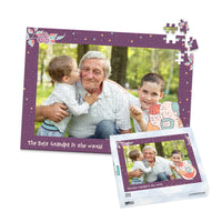 Grandparents Grandfathers Photo Puzzle - 252 piece and box