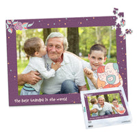 Grandparents Grandfathers Photo Puzzle - 500 piece and box