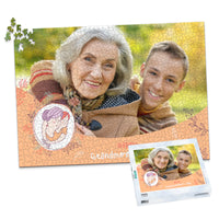 Grandparents Grandmothers Photo Puzzle - 1000 piece and box
