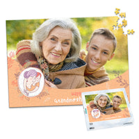 Grandparents Grandmothers Photo Puzzle - 500 piece and box