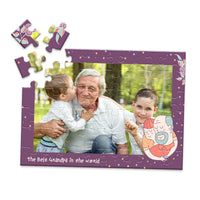 Grandparents Grandfathers Photo Puzzle - 48 piece