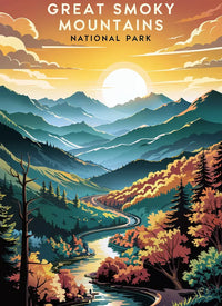 Thumbnail for Great Smoky Mountains National Park Puzzle Smoky Dawn by MakeYourPuzzles