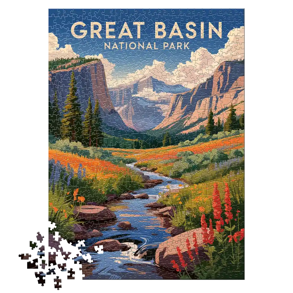Great Basin National Park 1000 piece puzzle by MakeYourPuzzles