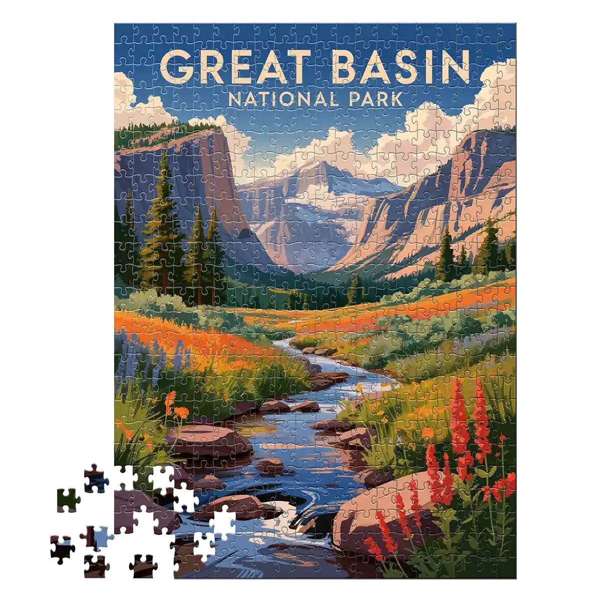 Great Basin National Park 500 piece puzzle by MakeYourPuzzles