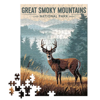 Thumbnail for Great Smoky Mountains National Park Deer 252 piece puzzle by MakeYourPuzzles