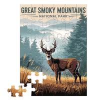 Thumbnail for Great Smoky Mountains National Park Deer 48 piece puzzle by MakeYourPuzzles