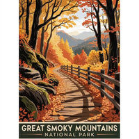 Thumbnail for Great Smoky Mountains National Park Puzzle Fall by MakeYourPuzzles